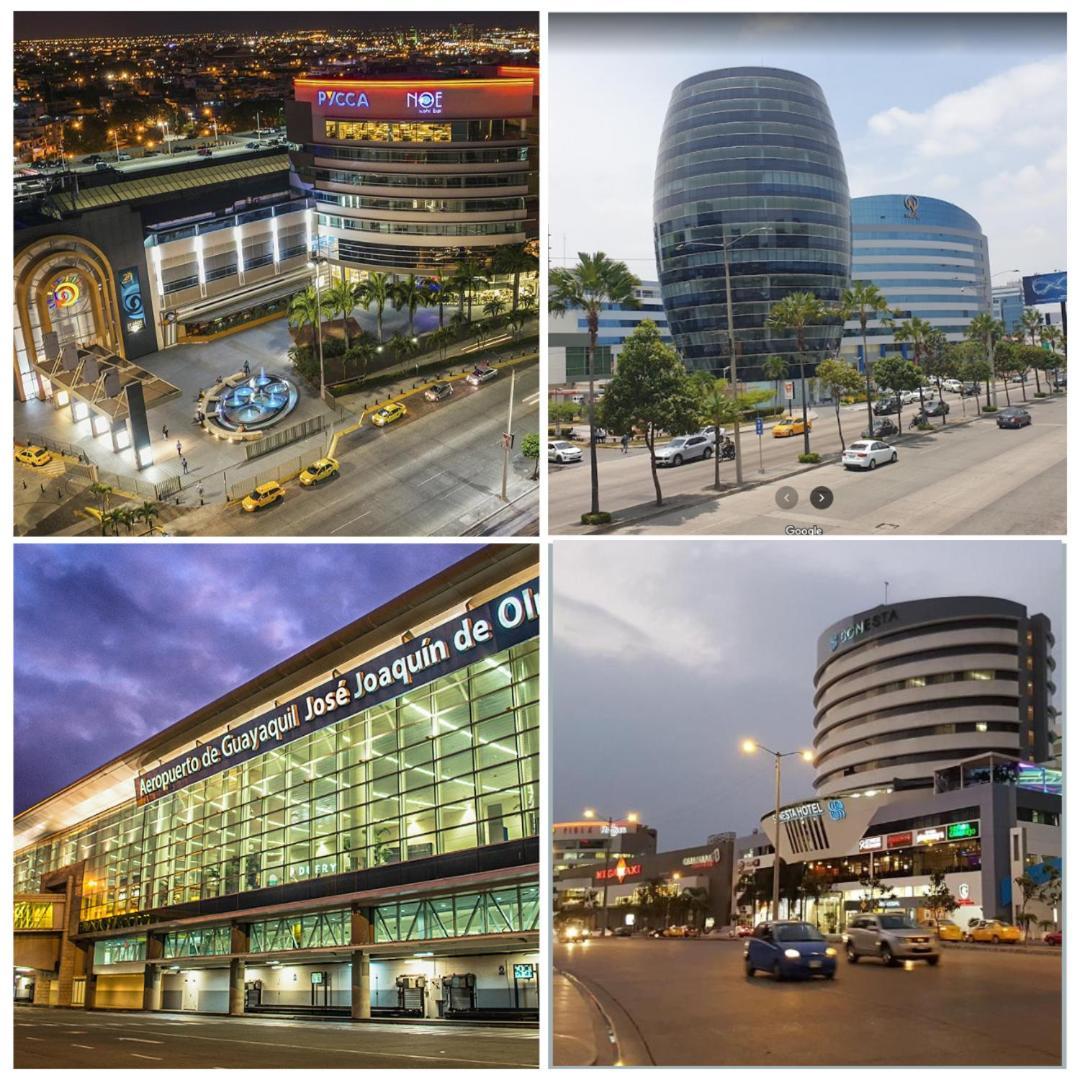 Suite #3 close Aeropuerto&Mall del sol Guayaquil Exterior foto